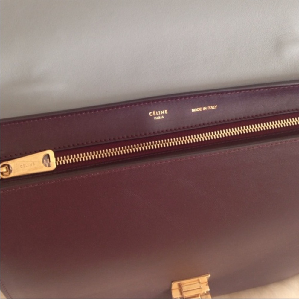 Celine tricolor trapeze handbag🌸 - Picture 4 of 6